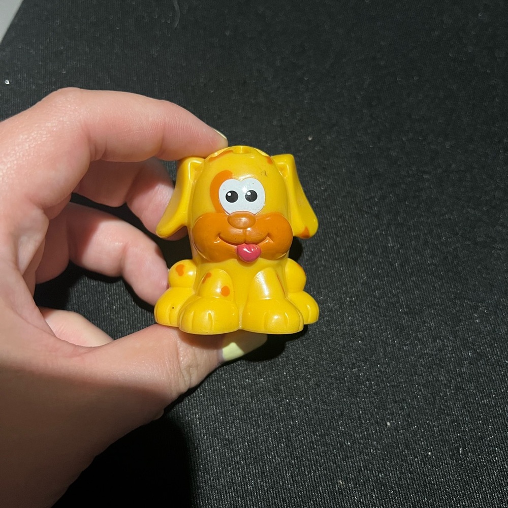 Play Doh Play Dough Fuzzy Friends Farm Pet Parlor Dog Figure Vintage Parts